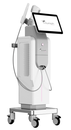 Left side view of Triumph Neo macro HIFU skin lifting and tightening device by MedArt Technology